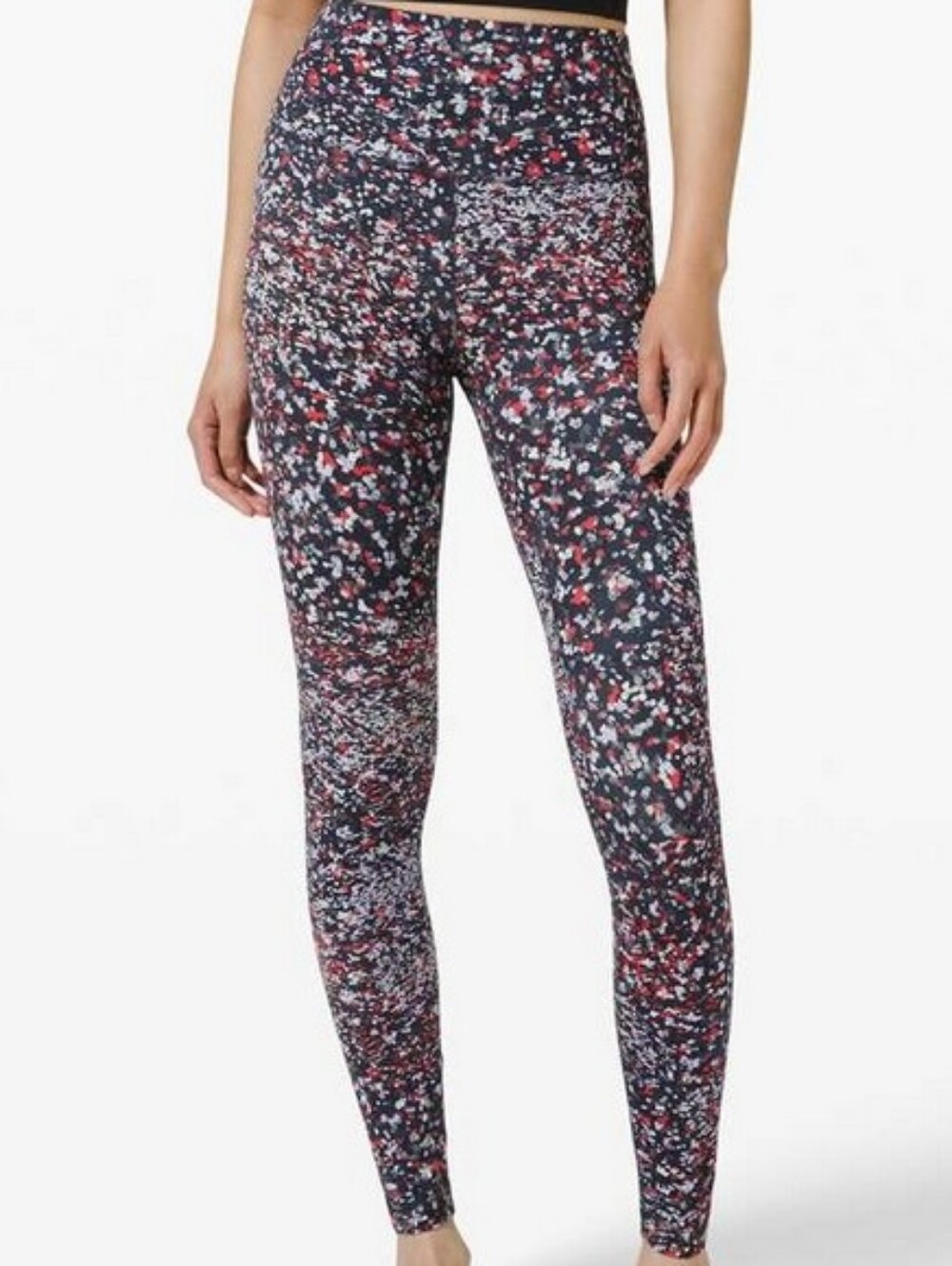 Lululemon Women's Align HR Pant 28" W5BZ0S Water Blossom mult red blue legging 4 - Picture 4 of 16